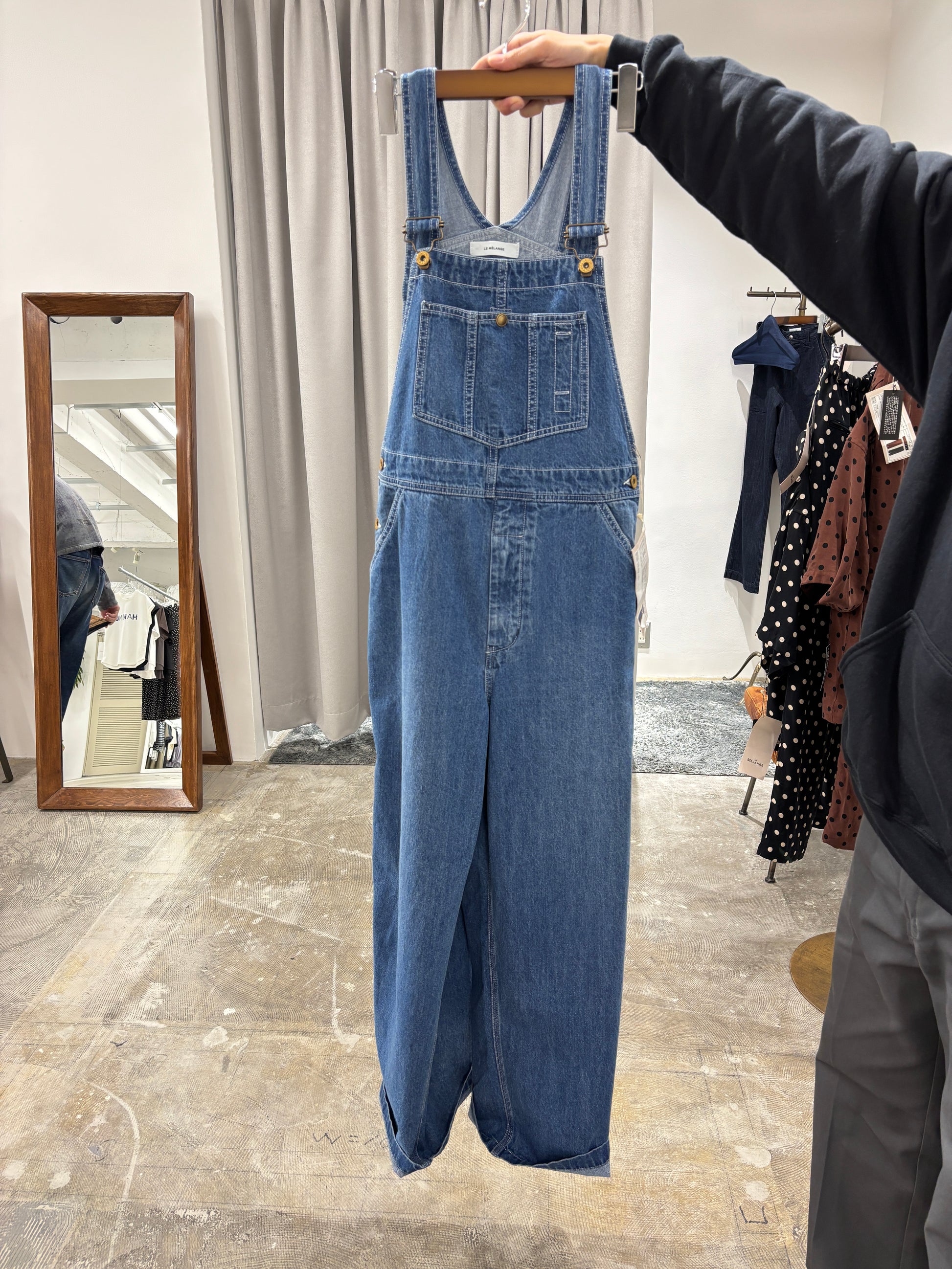 受付終了【予約販売】オーバーオール／8623502／LE MÉLANGE／2026 SS#2