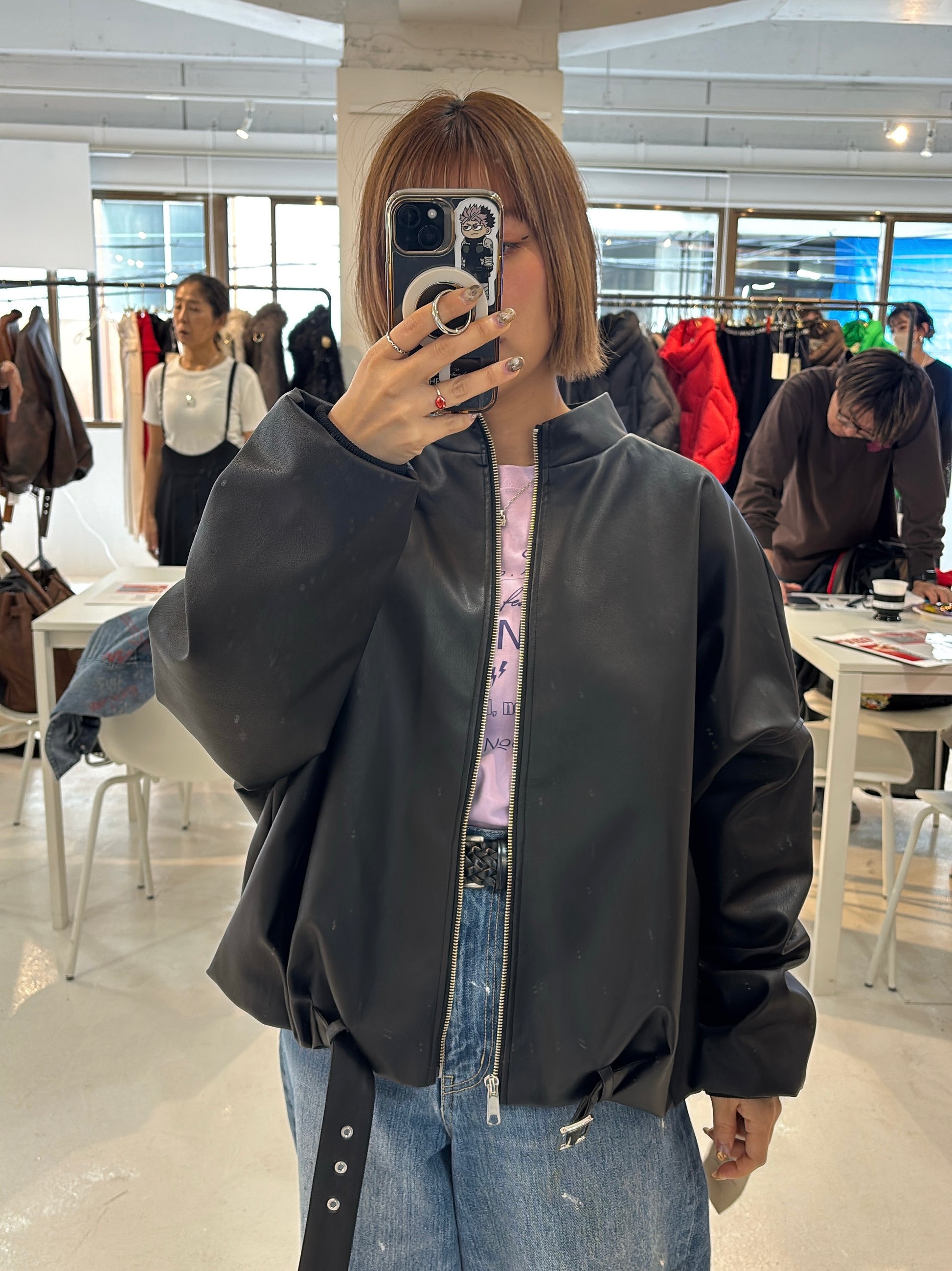 【予約⚡︎販売】レザーライダース／MG JK-26081-A／MARGAUX VINTAGE／2026 AW＃1