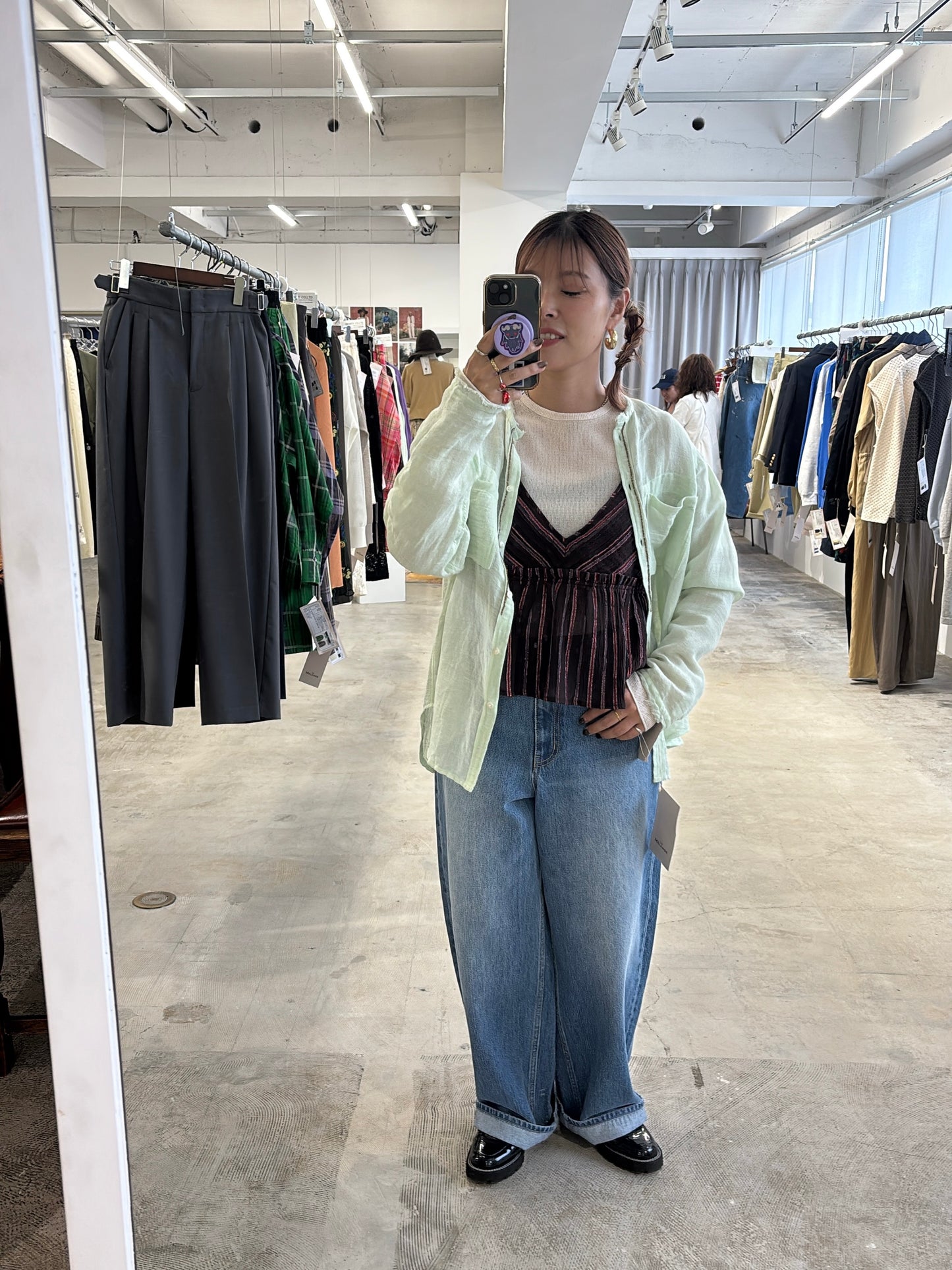 受付終了【予約販売】デニムパンツ／8613502／LE MÉLANGE