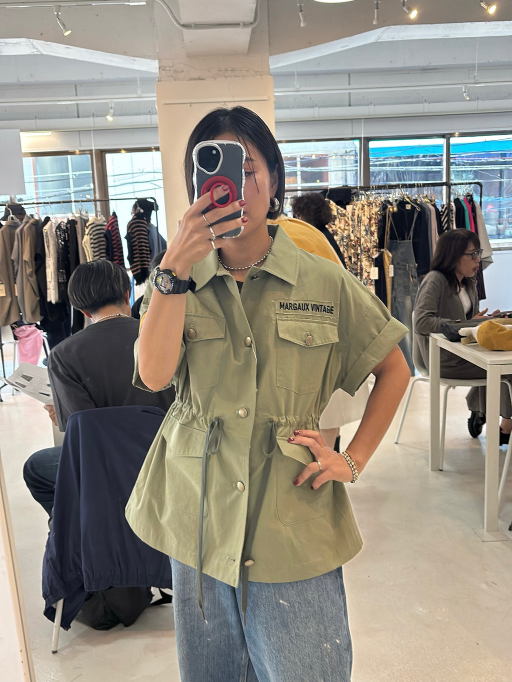 【予約⚡︎販売】サファリジャケット／MG JK - 27027 - S／MARGAUX VINTAGE／2027 PRE SPRING COLLECTION