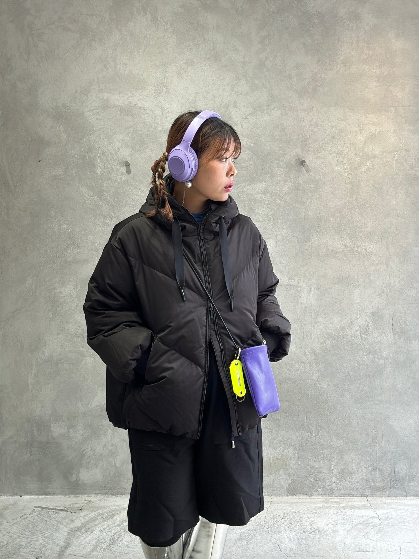 コクーンダウンジャケット／ayane