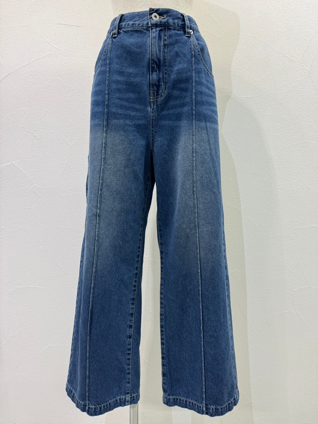 【予約⚡︎販売】ソフトデニムピンタックワイドパンツ／604493／CYAN tokyo／2026 AW#1
