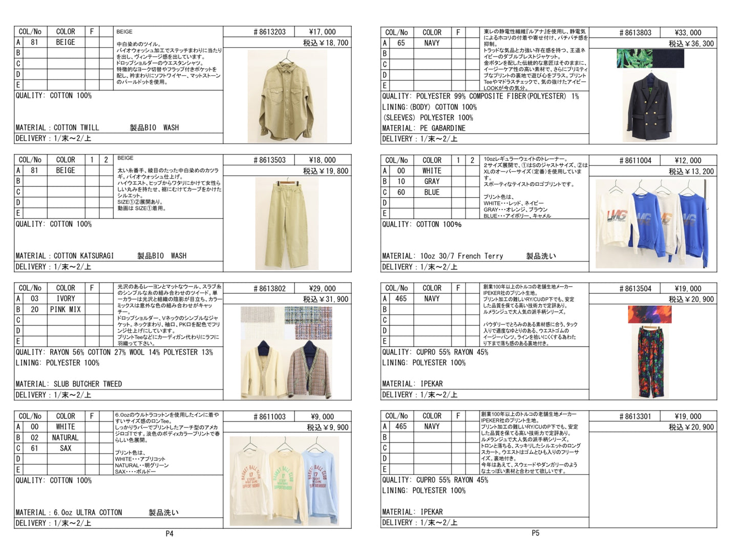 受付終了2026SS #1 LOOK／LE MÉLANGE【予約販売】