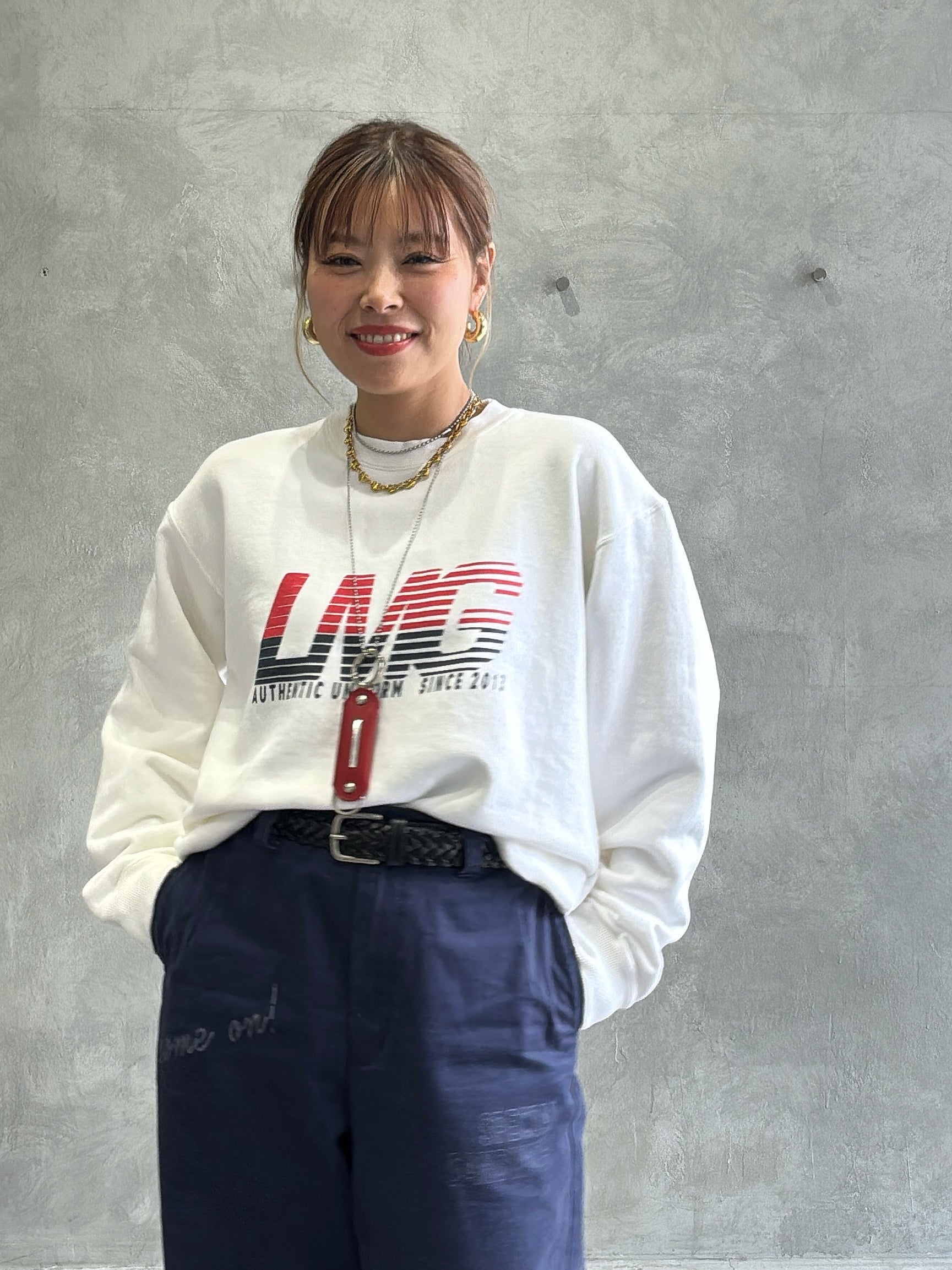 LMGスウェット／8611004／LE MÉLANGE