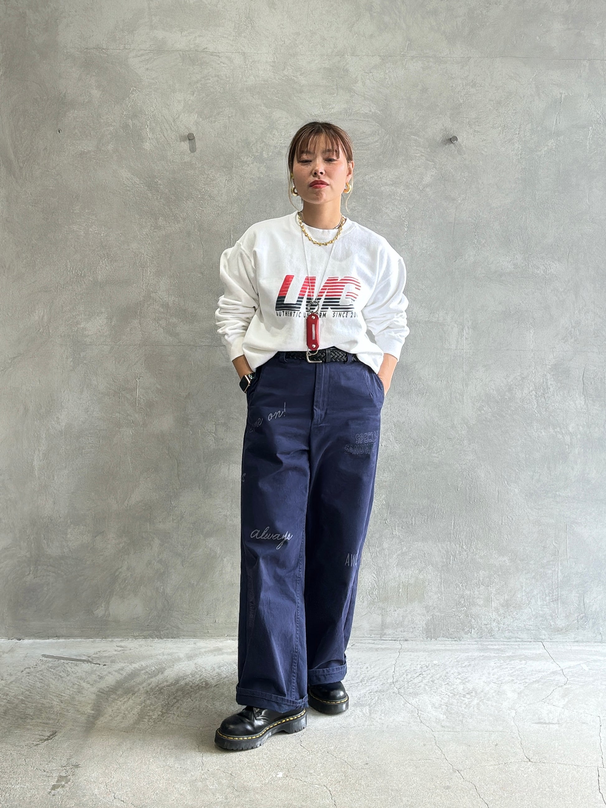 LMGスウェット／8611004／LE MÉLANGE