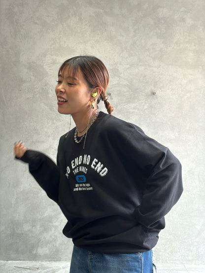 受付終了【予約販売】カレッジデザインスウェット／the Nines