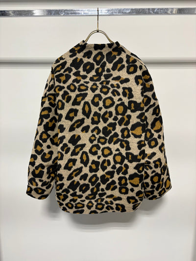 【予約⚡︎販売】シャギージップコート（レオパード柄）／MG CO-26129-A／MARGAUX VINTAGE／2026 AW＃2
