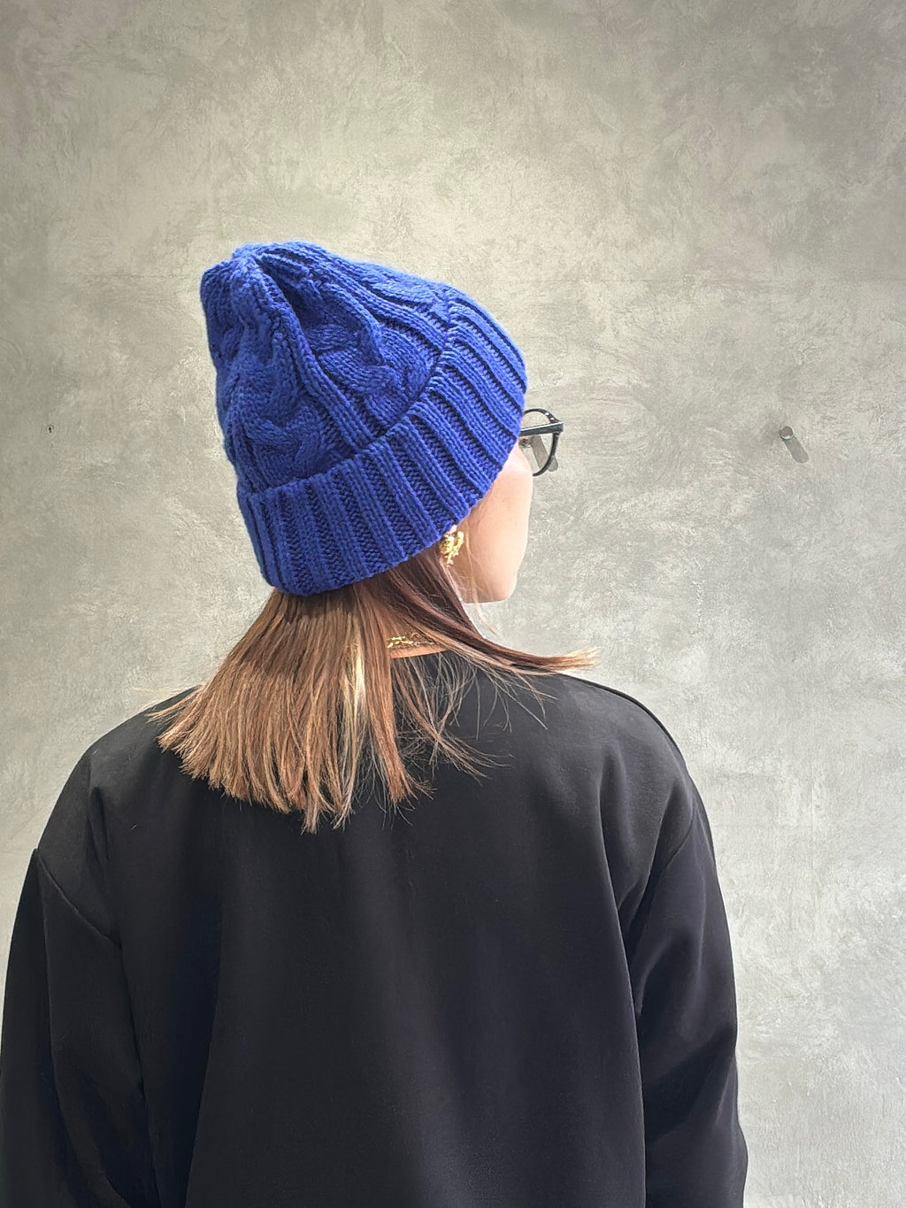 ゆるフィットニットキャップ