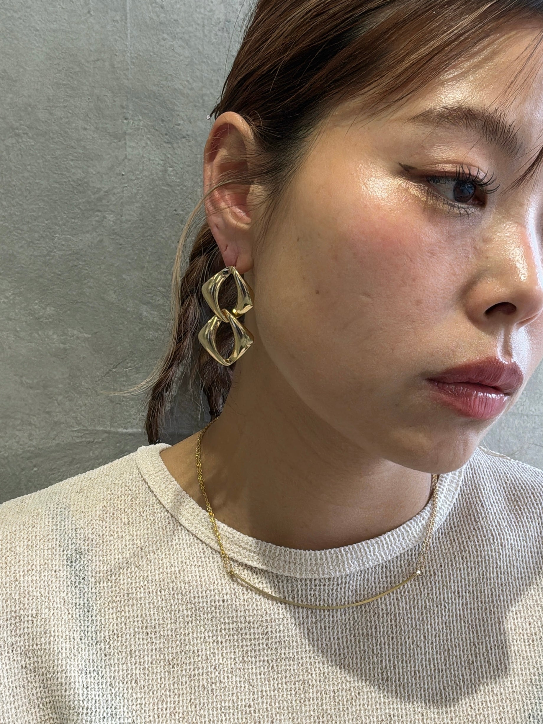 【予約販売】カーブバーネックレス