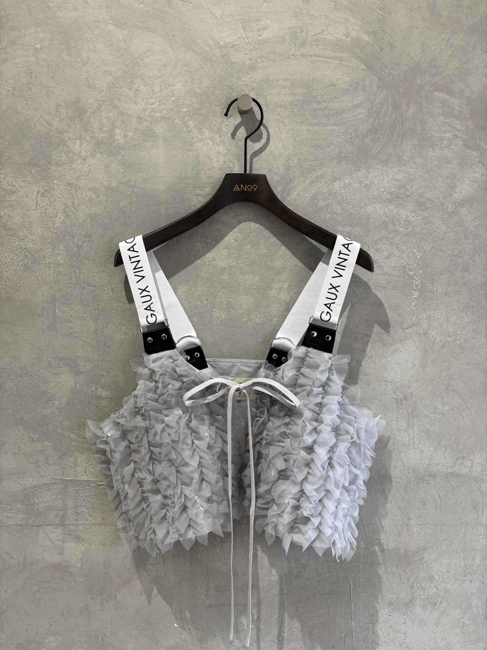 フリルショートビスチェ／AC-26060-S／MARGAUX VINTAGE／2026 SS#2