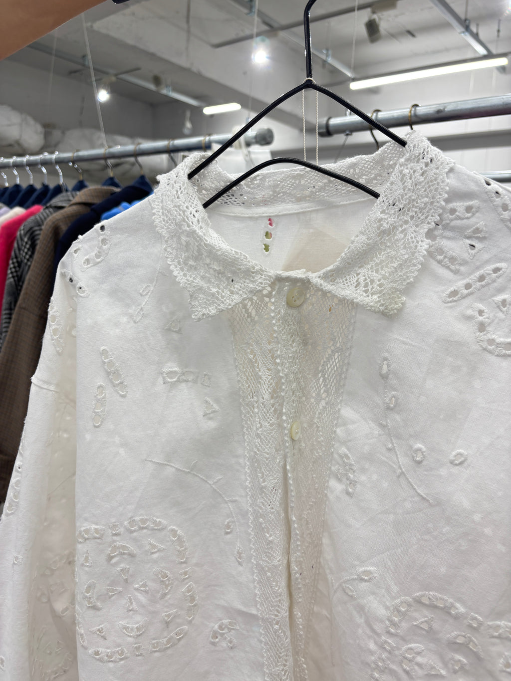 受付終了【予約⚡︎販売】カットワーク刺繍シャツ／8663201／LE MÉLANGE／2026 AW #2
