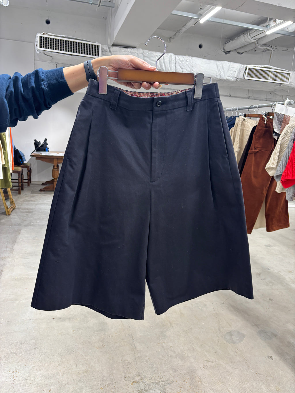 受付終了【予約⚡︎販売】コットンツイルハーフパンツ／#8643502／LE MÉLANGE／2026 AW #1