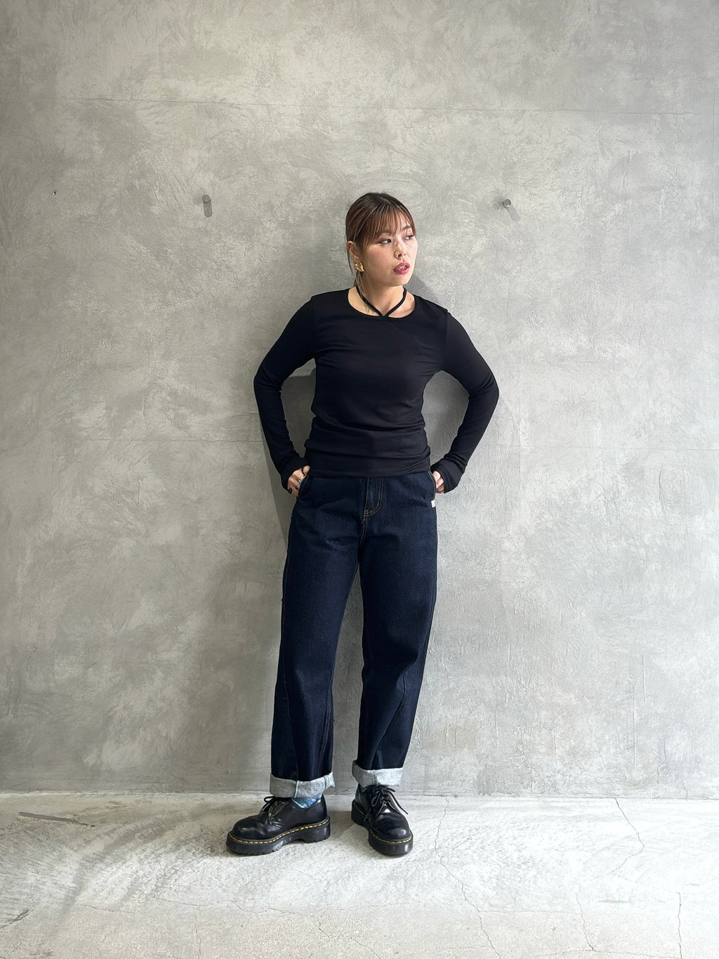 ホルターネックプルオーバー／Dignite collier