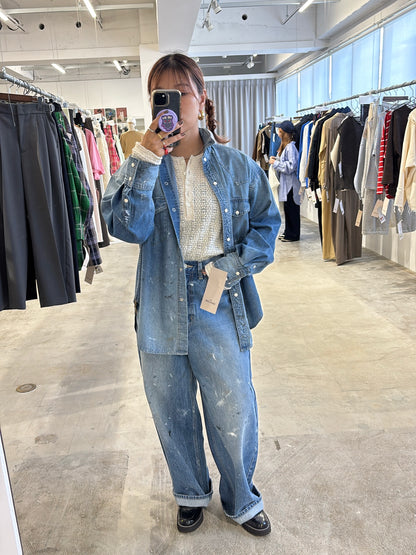 受付終了【予約販売】デニムパンツ／8613502／LE MÉLANGE