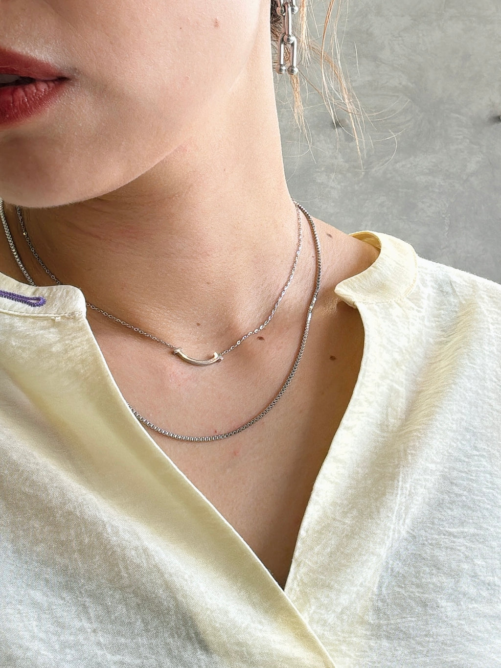 シンプルネックレス