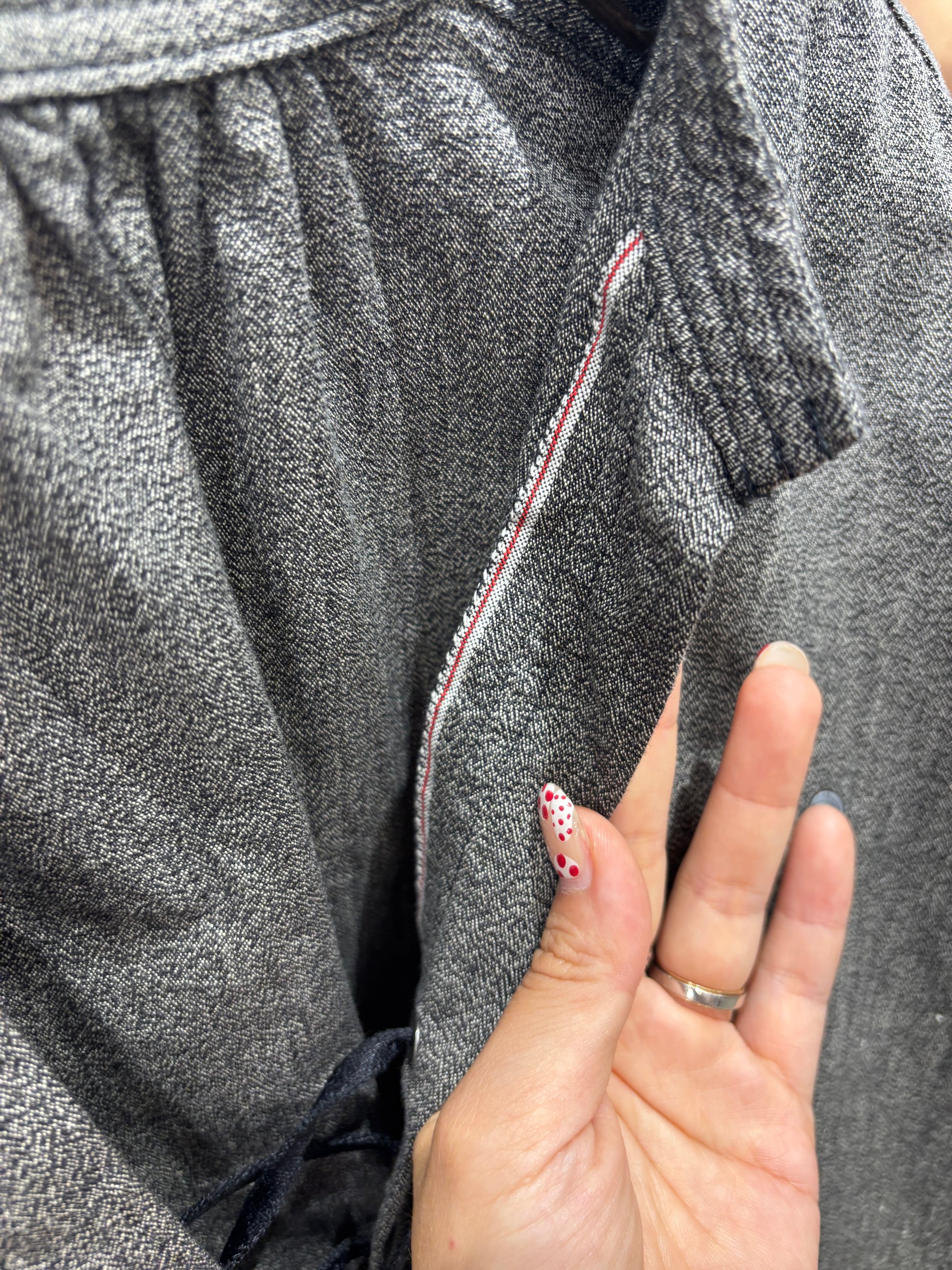 【予約⚡︎販売】杢シャンブレープルオーバーシャツ／8653204／LE MÉLANGE／2026 AW #2
