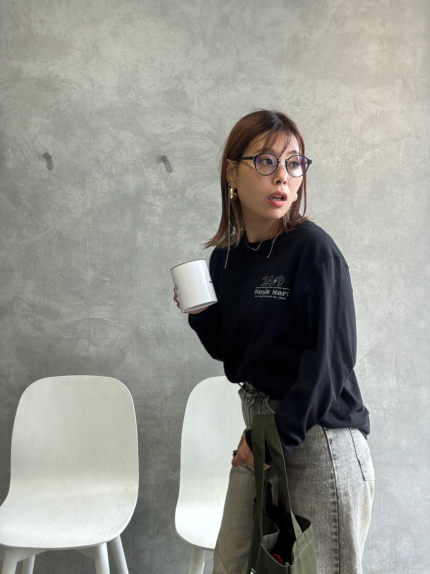 受付終了【予約販売】PURPLE MART⚡︎オリジナルバイカラーマグカップ／the Nines