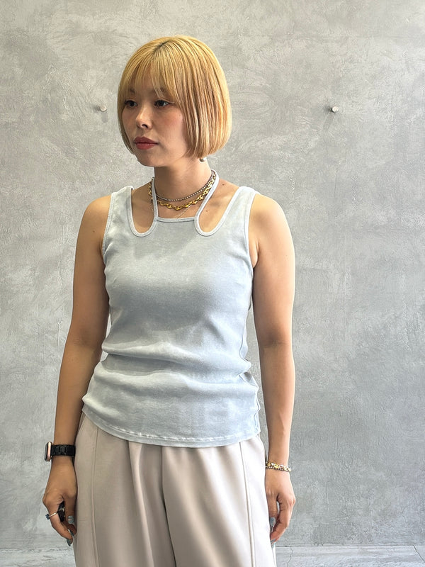【週末限定⭐︎予約販売】ホルターデザインノースリーブ／VERSEAU