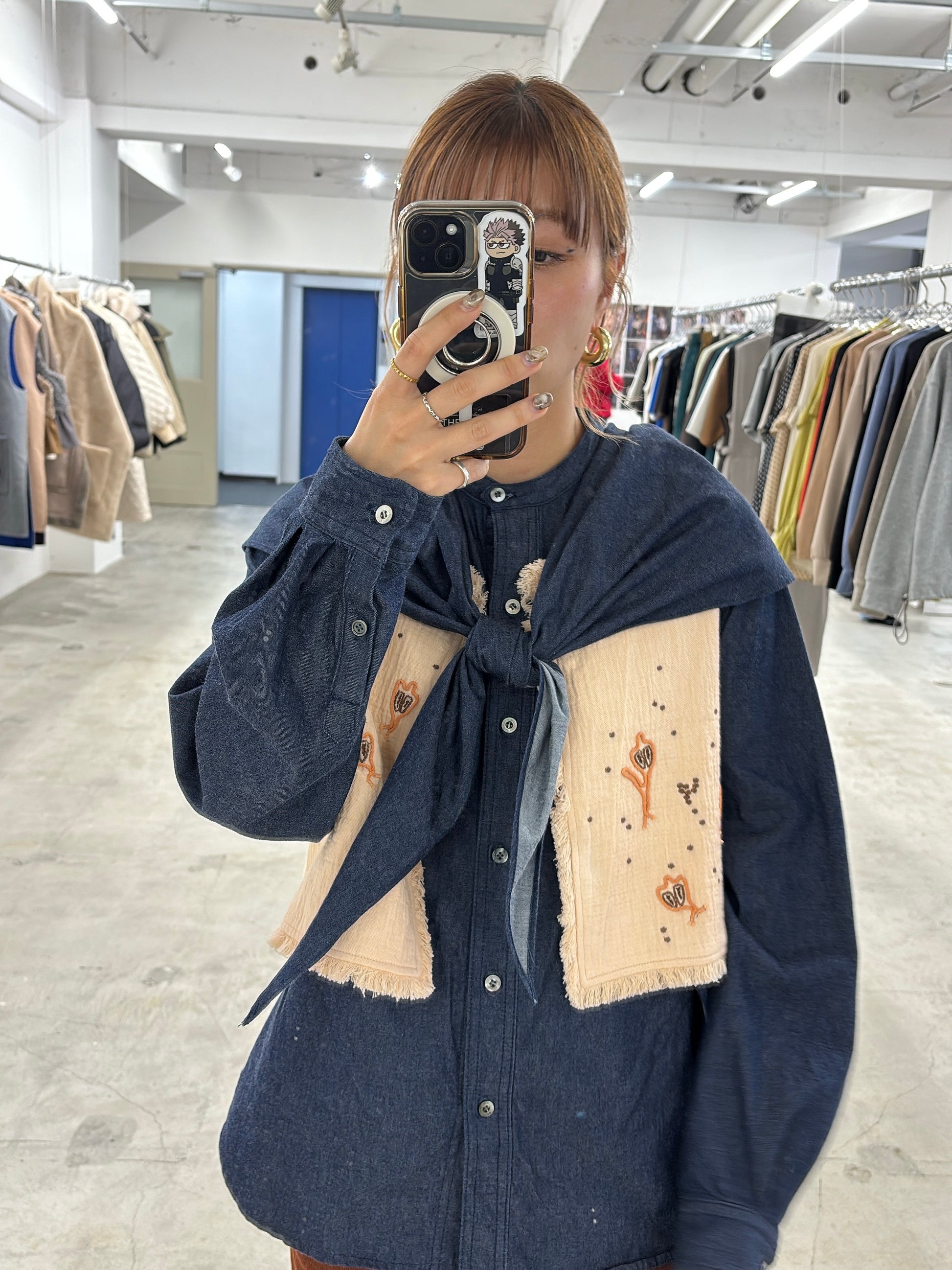 【予約⚡︎販売】刺繍ショート丈ベスト／#8643703／LE MÉLANGE／2026 AW #1