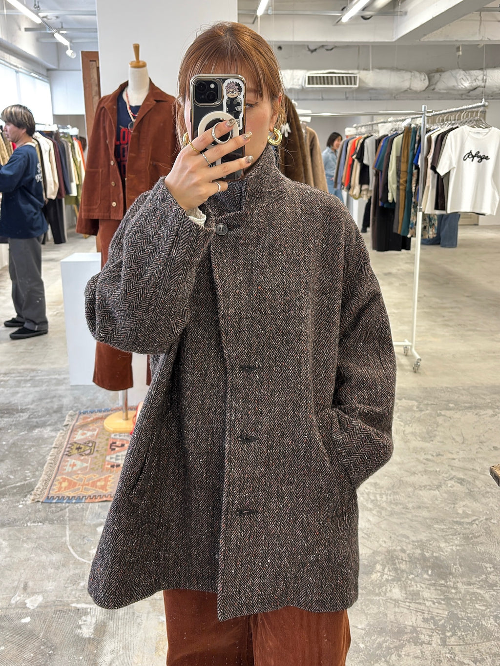 受付終了【予約⚡︎販売】ハーフ丈チェスターコート／#8643901／LE MÉLANGE／2026 AW #1