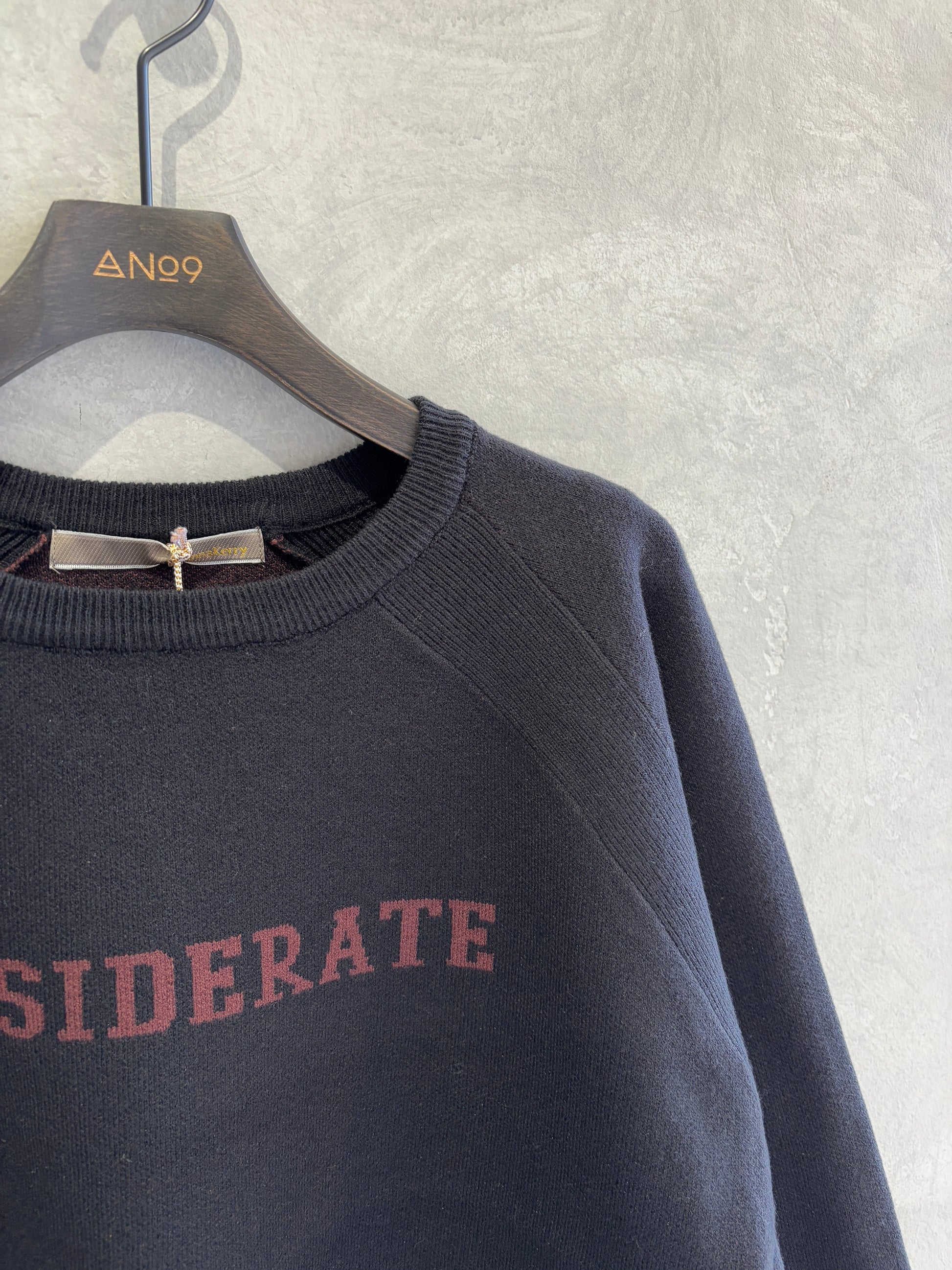 ジャガードロゴニット／ANNA KERRY