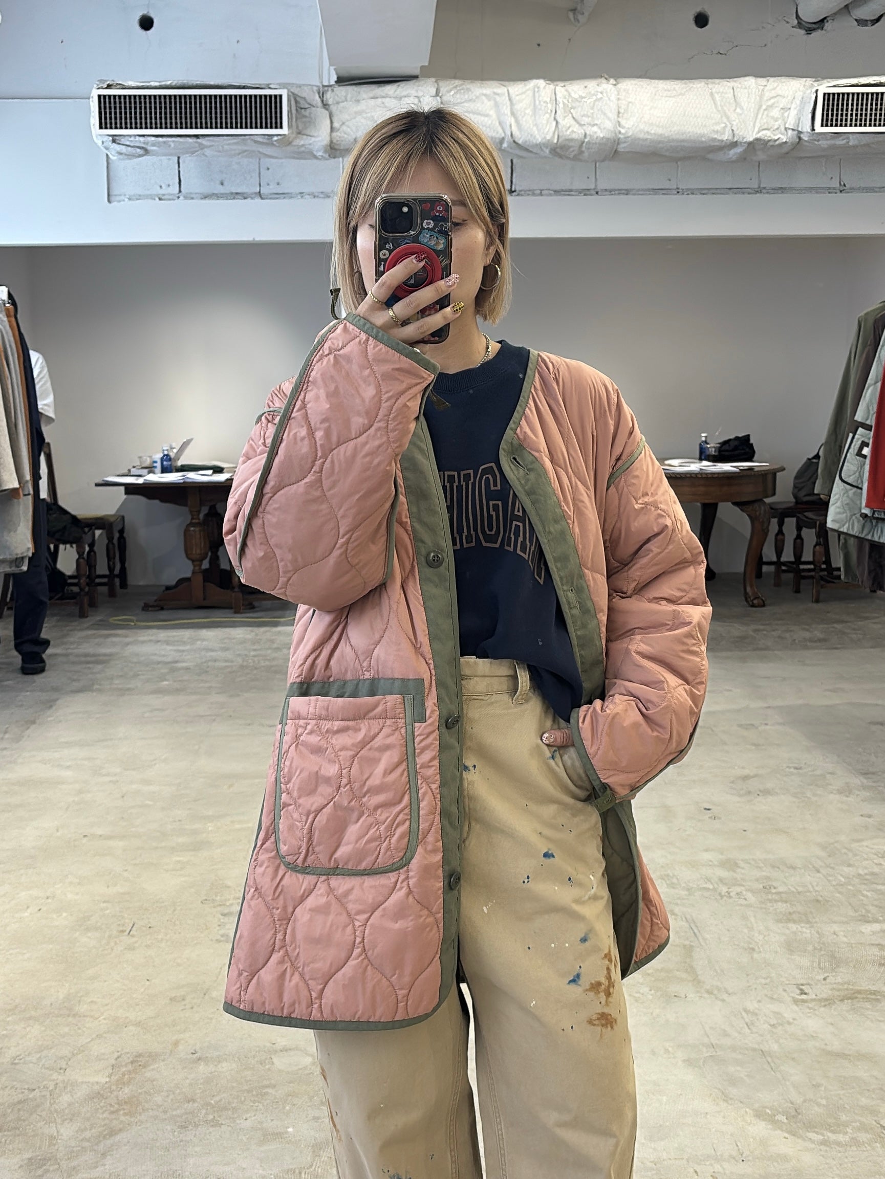 【予約⚡︎販売】リバーシブルキルティングライナー／8653902／LE MÉLANGE／2026 AW #2