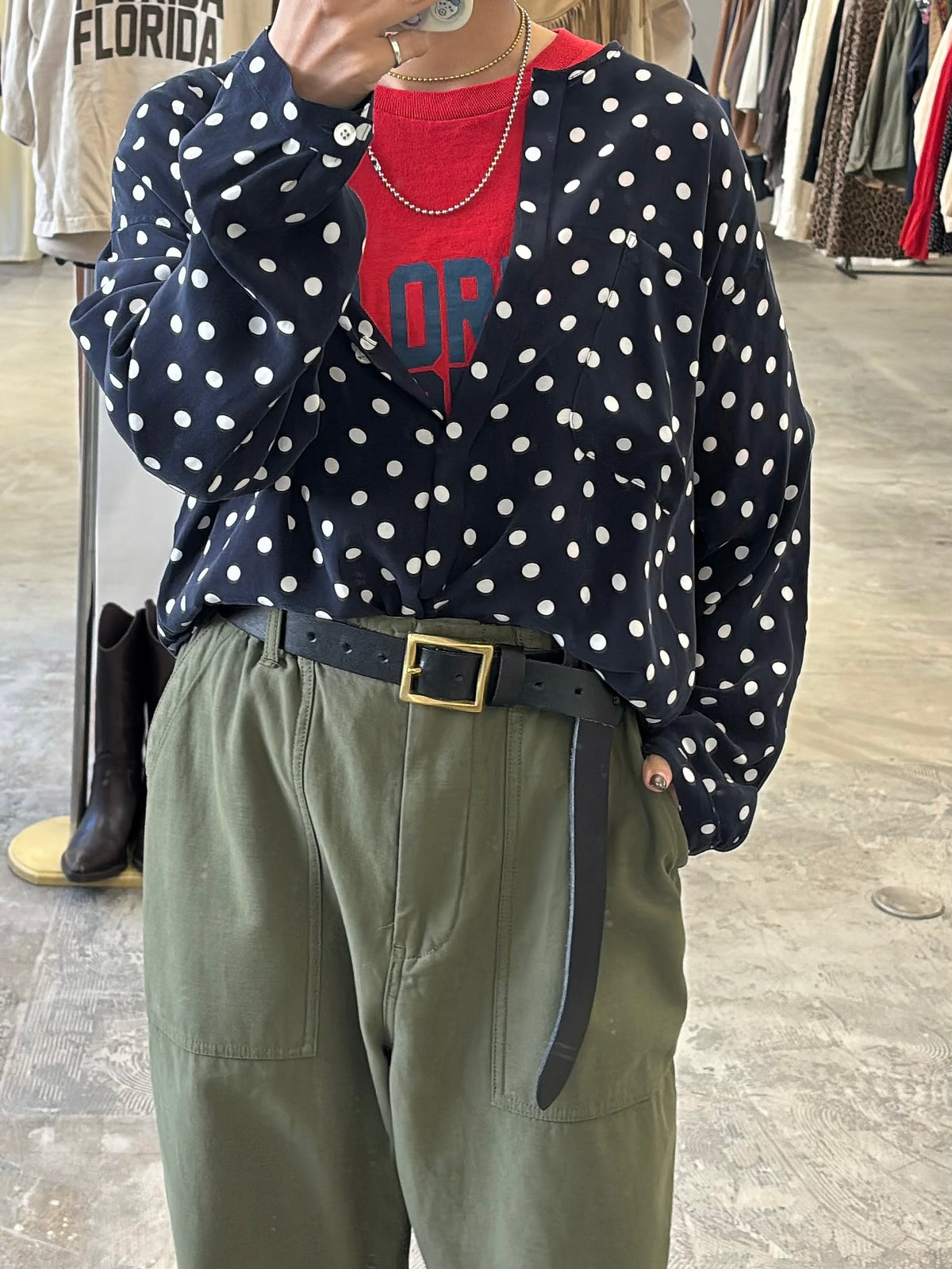 ⭐︎再生産決定！⭐︎【予約⚡︎販売】レザーベルト／8718004／LE MÉLANGE／2027 SS #1