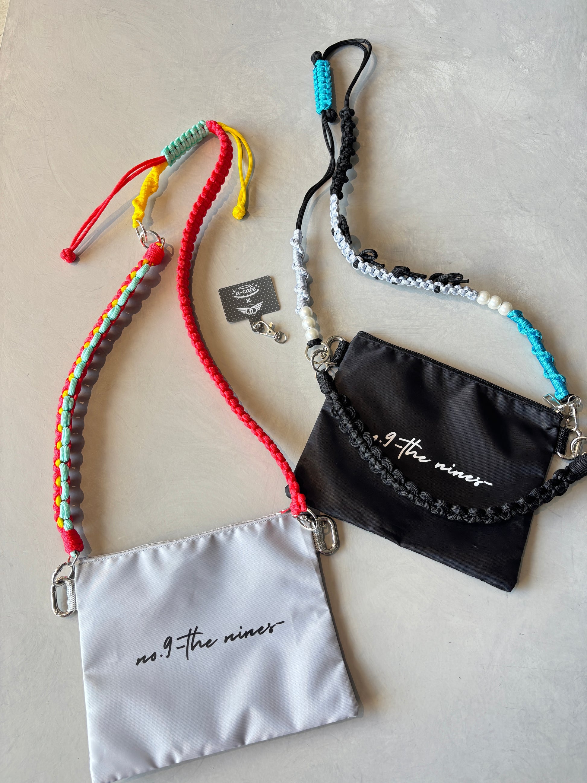 ⭐︎コラボ【予約販売】サコッシュ SET／パラコードショルダー+サコッシュ／受注生産