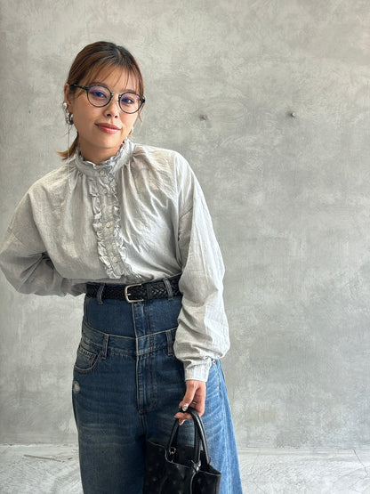 フリルブラウス／vent blanc