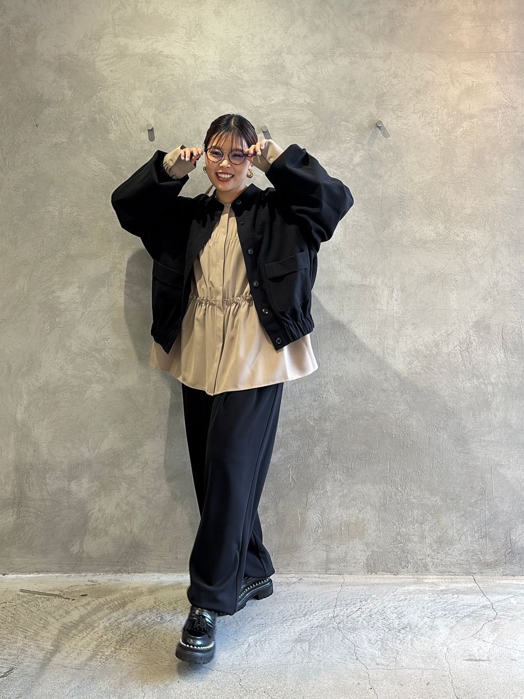 【再入荷】タックポケットジャージジョガーパンツ／CYAN TOKYO