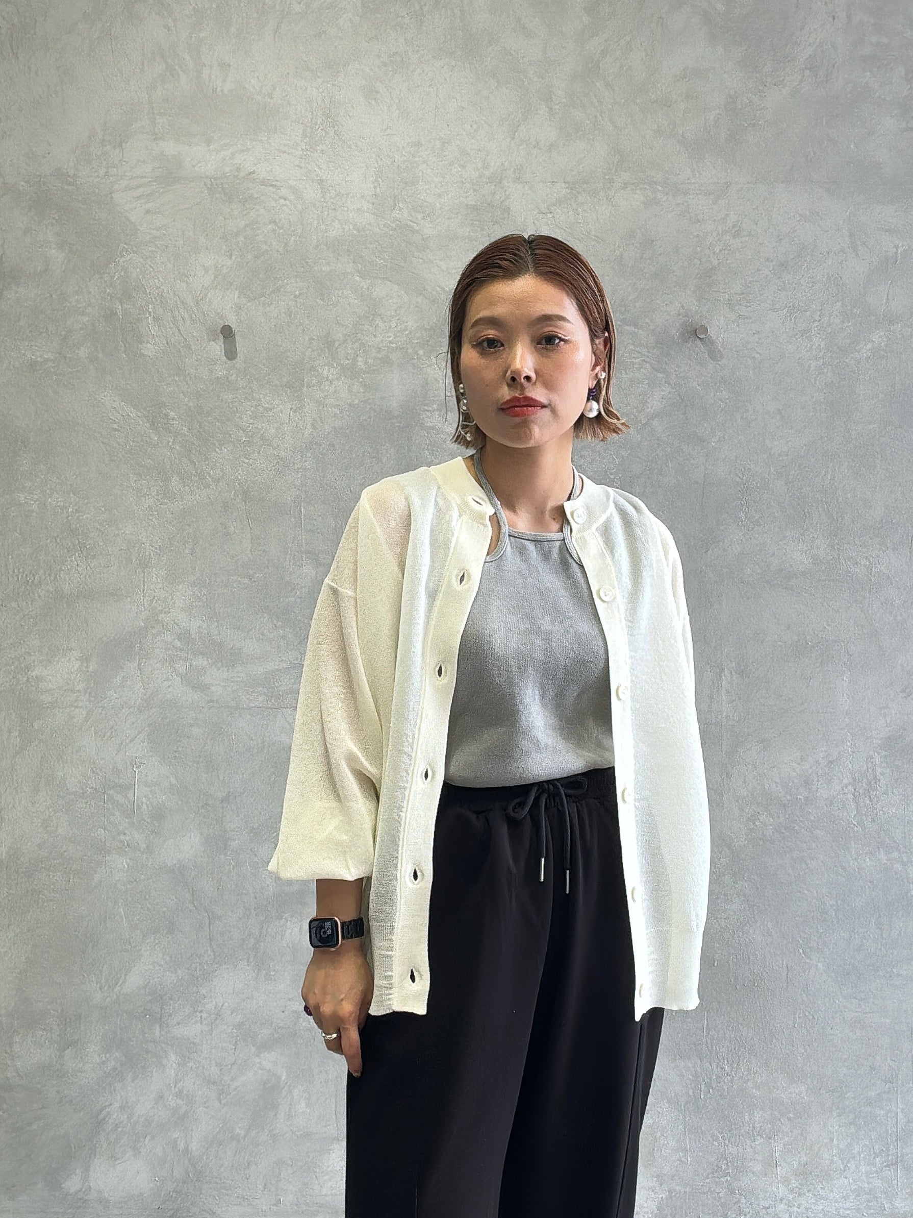 シアーニット⚡︎カーディガン