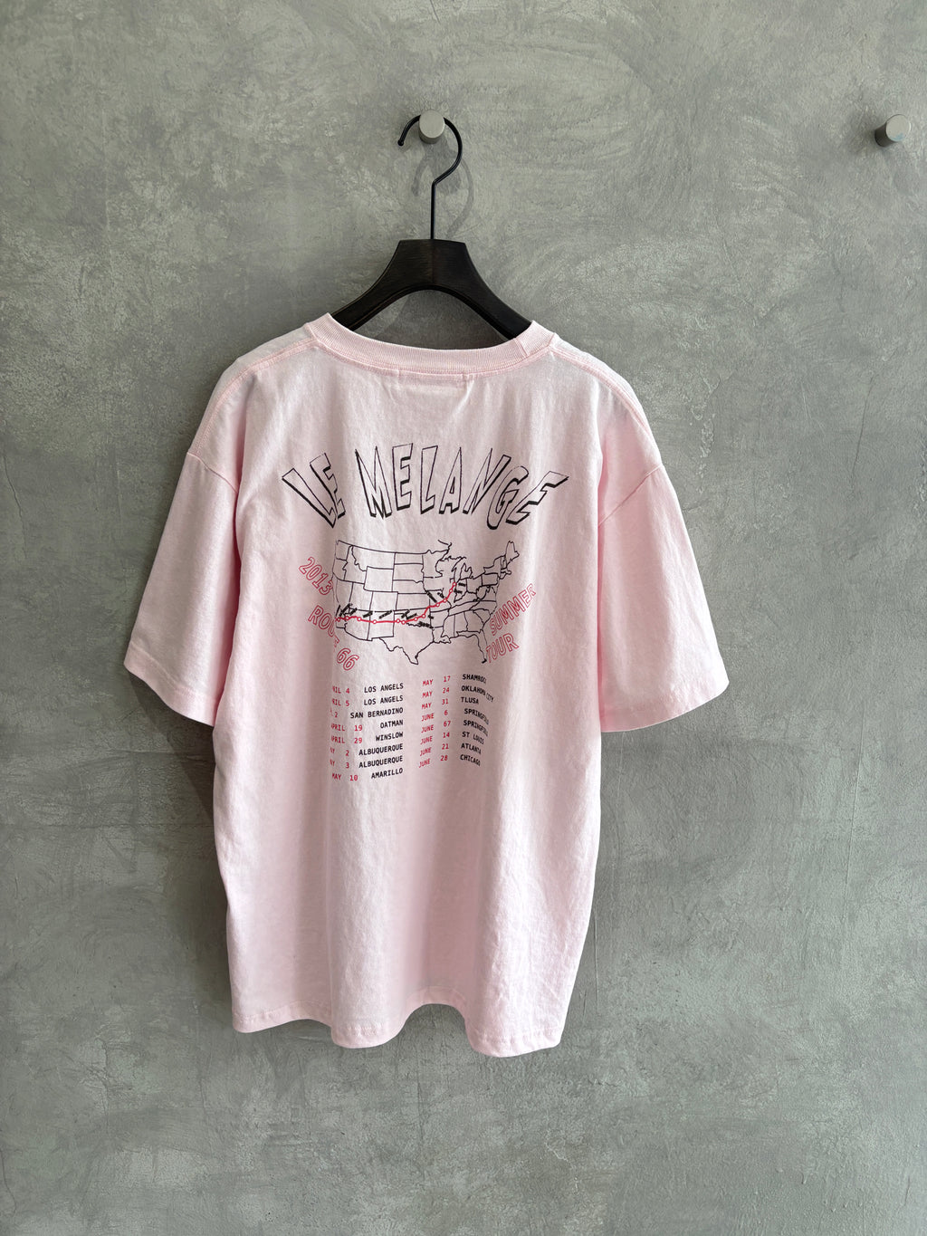 ツアーTシャツ／8621006／LE MÉLANGE