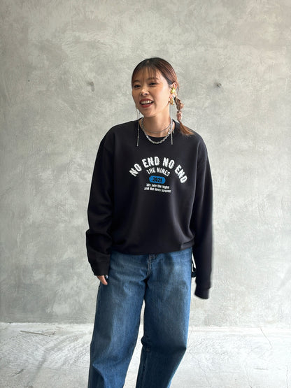 受付終了【予約販売】カレッジデザインスウェット／the Nines