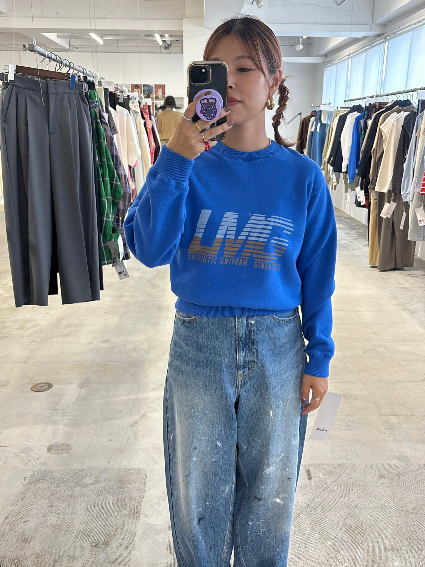 受付終了【予約販売】LMGスウェット／8611004／LE MÉLANGE