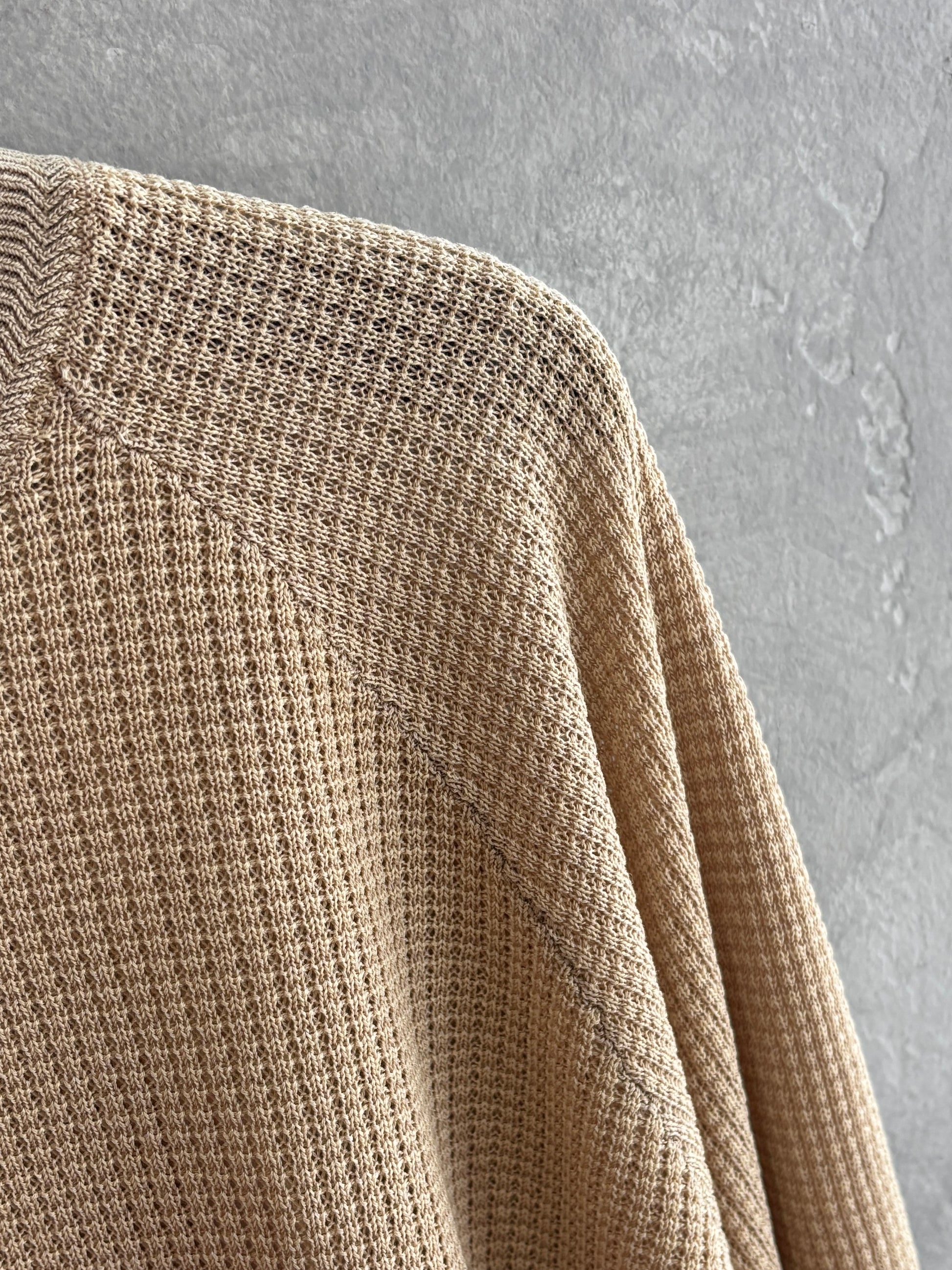 【再入荷】ワッフルドルマンロンT／flamingo firm