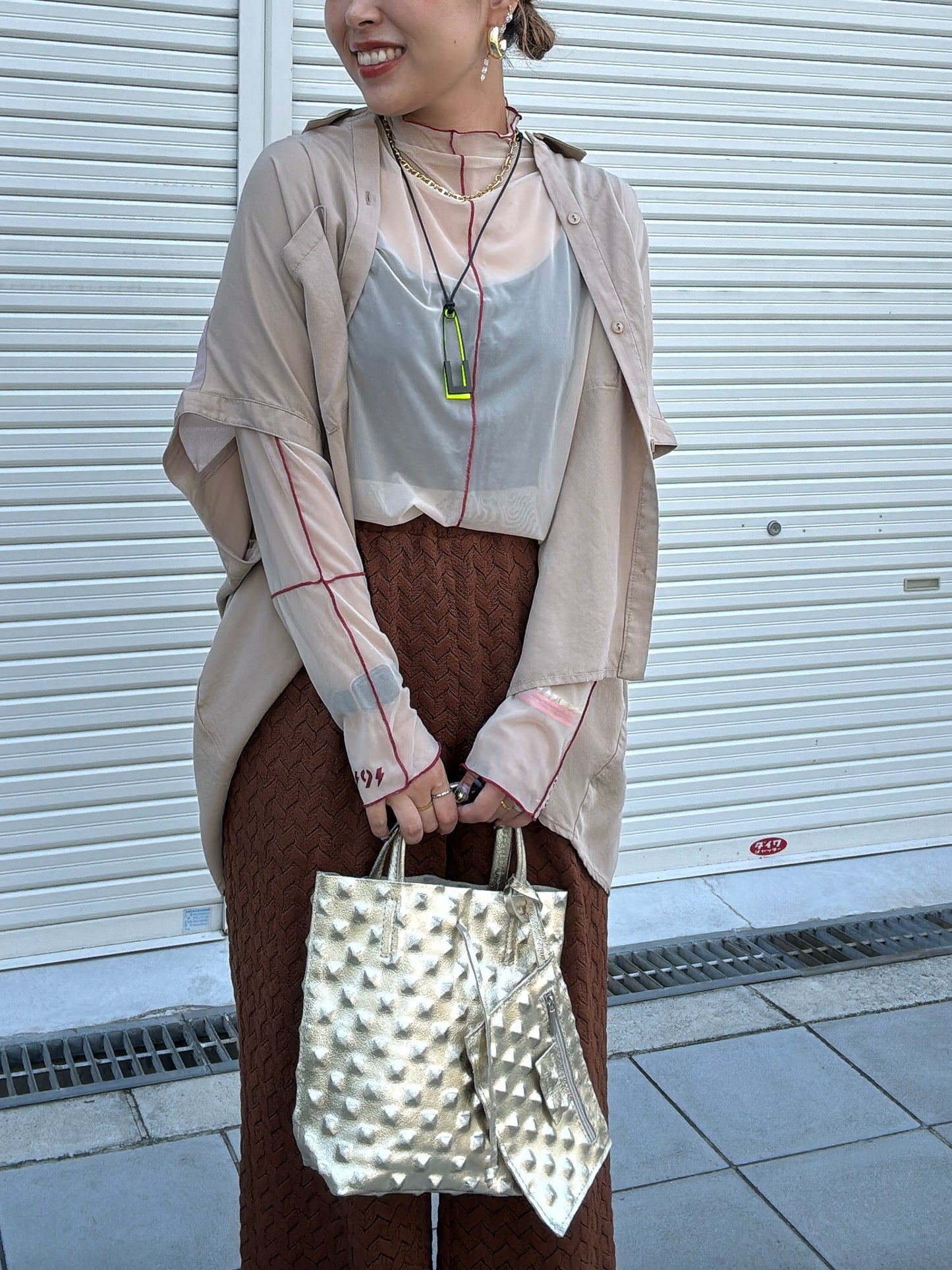 イージーパンツ／Anna Kerry