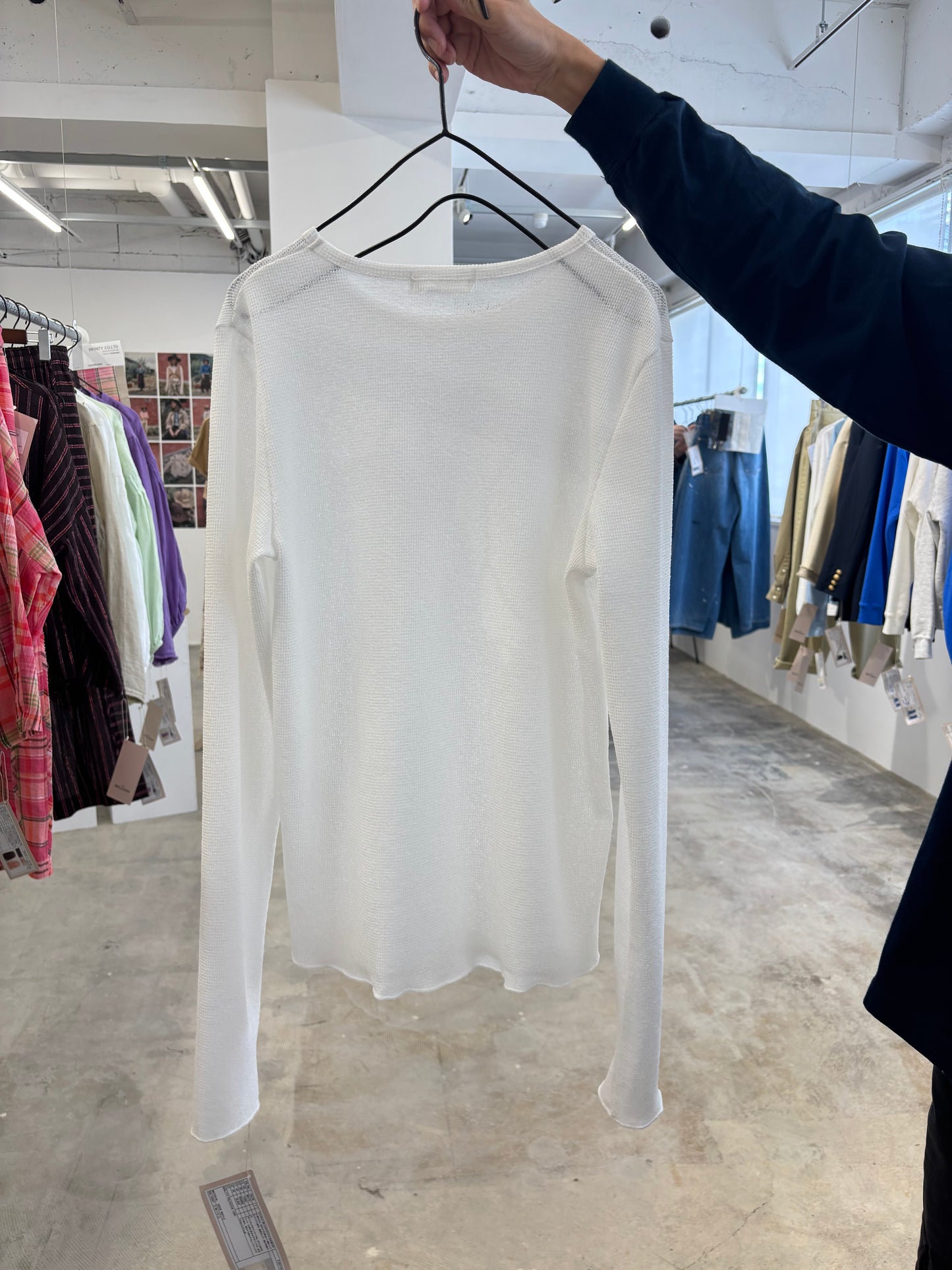 受付終了【予約販売】ボートネックカットソー／8611010／LE MÉLANGE