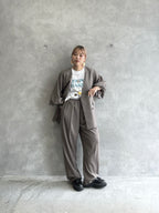 ロゴウエストタックパンツ／MG PT-26089-A／MARGAUX VINTAGE／2026 AW＃1