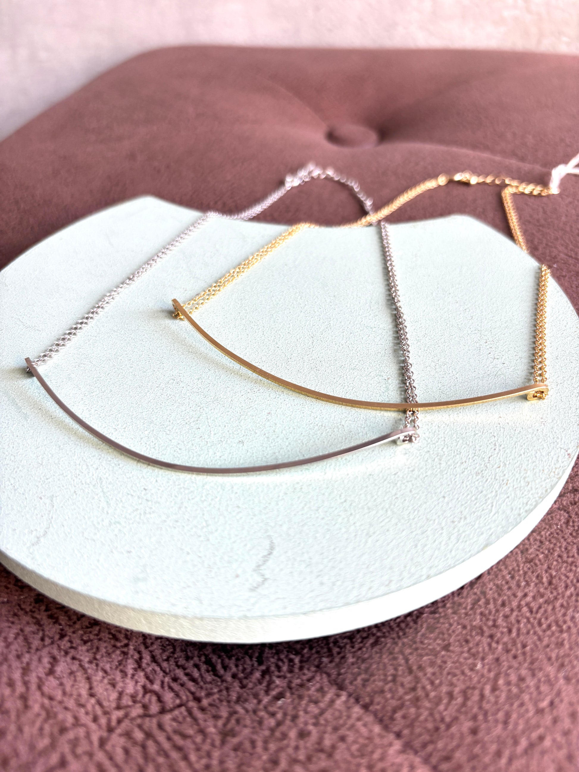 【予約販売】カーブバーネックレス