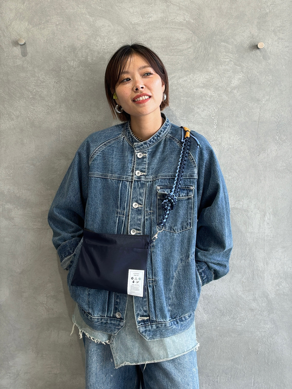 【予約販売】サコッシュ／No.9-the Nines-／スマホショルダーオプション／受注生産