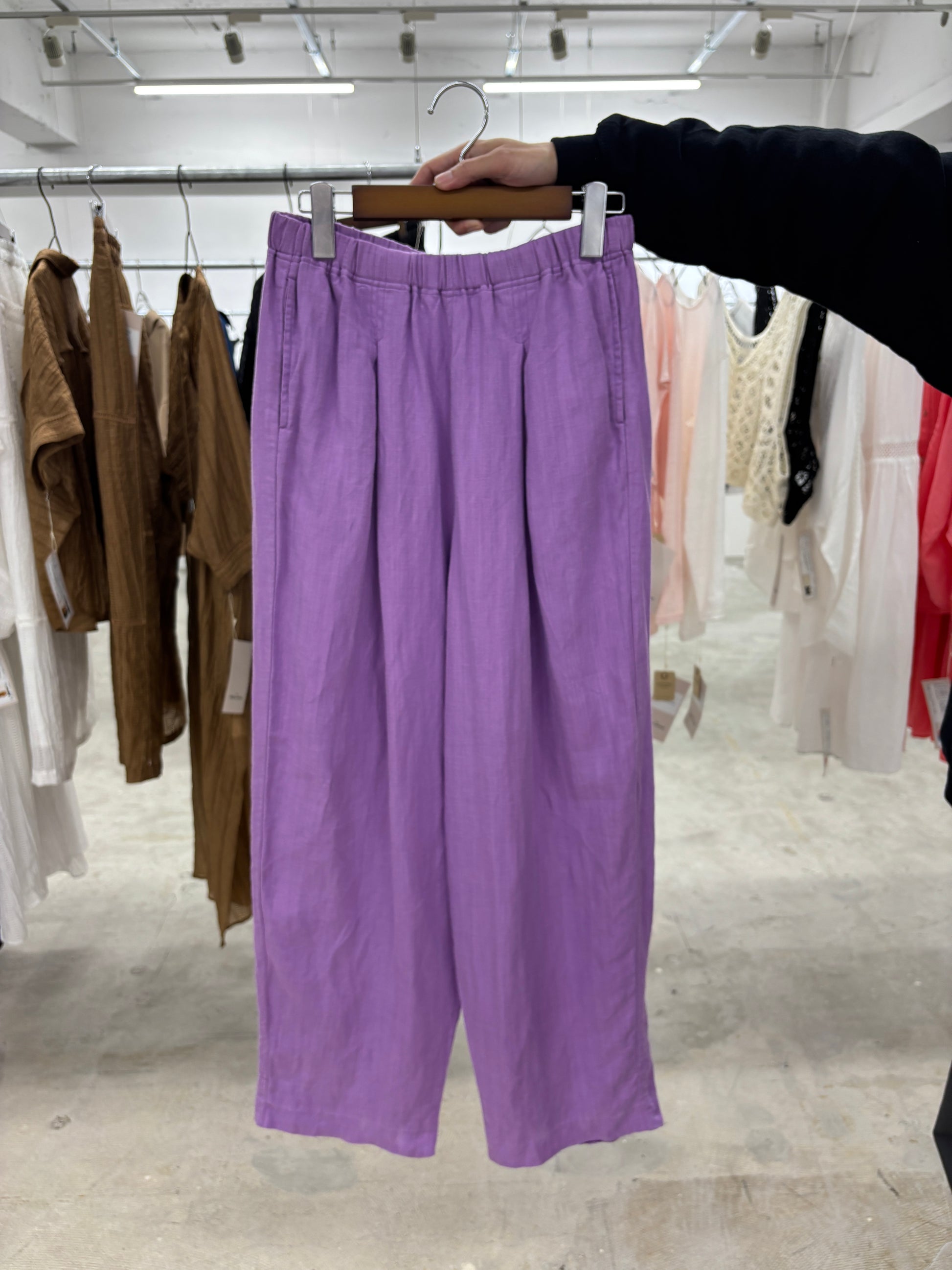 受付終了【予約販売】バレルシルエットパンツ／8623507／LE MÉLANGE／2026 SS#2