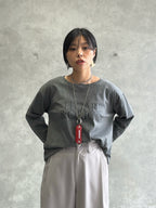 ロゴプリントロンT／Anna Kerry