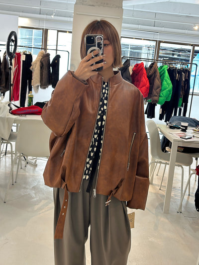 受付終了【予約⚡︎販売】ハート柄パディングベスト／MG JK-26086-A／MARGAUX VINTAGE／2026 AW＃1