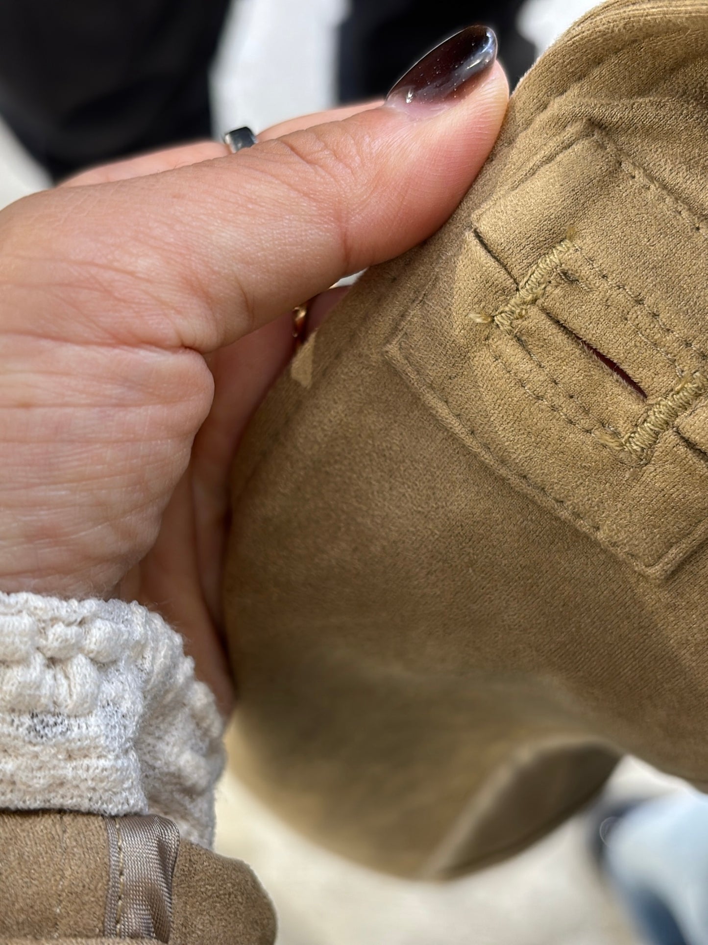 受付終了【予約販売】ECOスウェードシャツジャケット／8613801／LE MÉLANGE