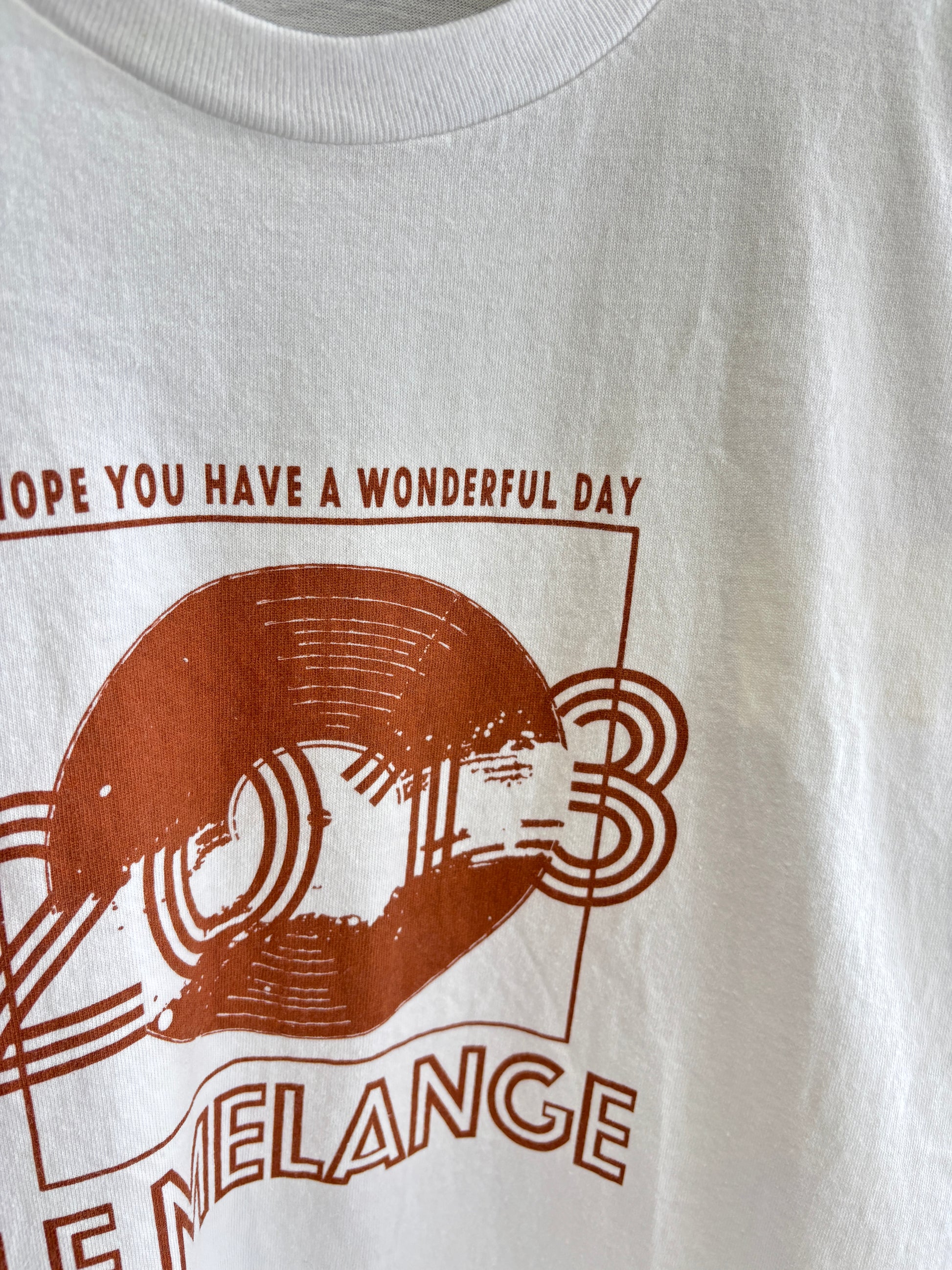 プリントTシャツ／8621008／LE MÉLANGE