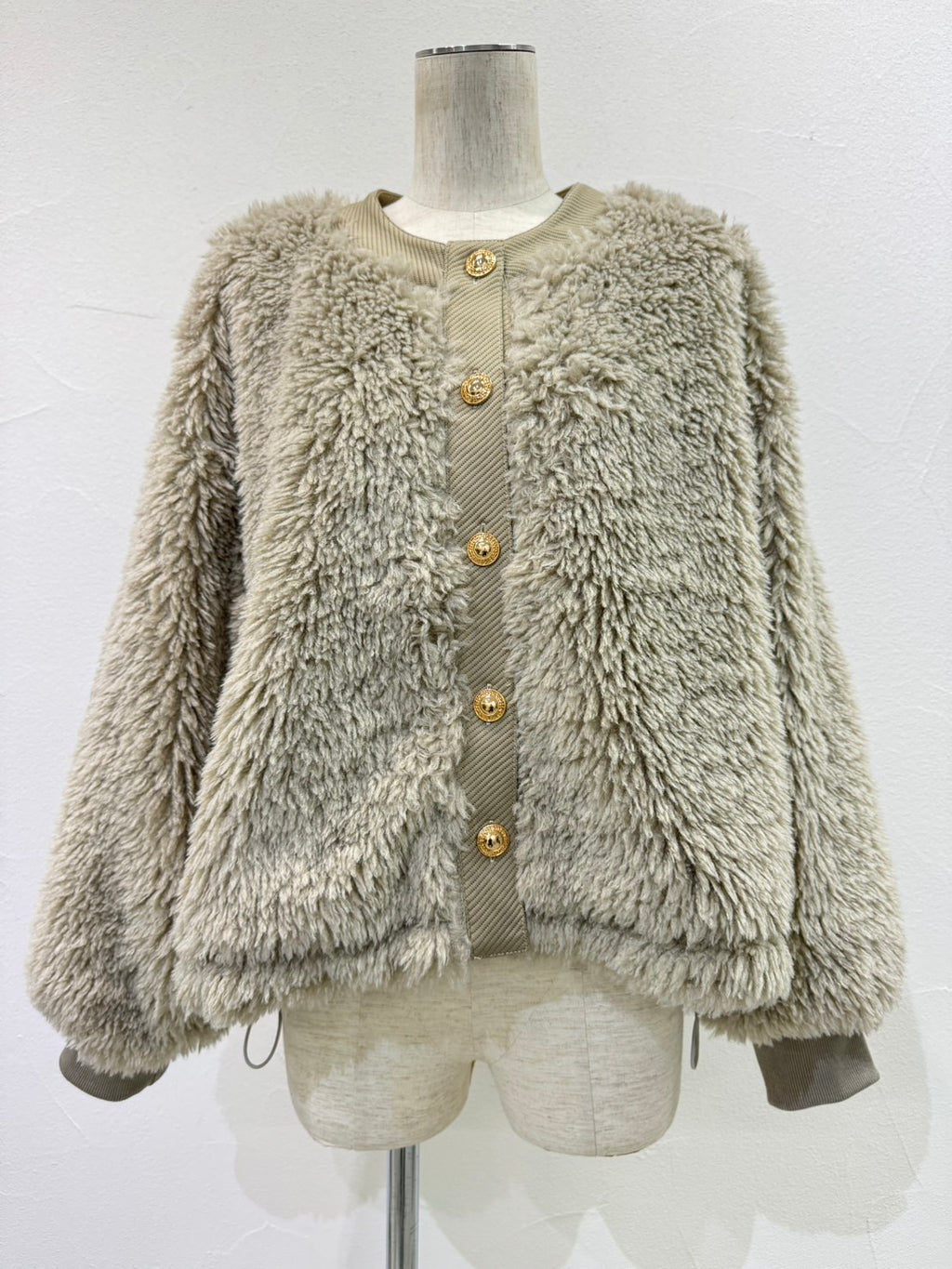 【予約⚡︎販売】シャギーボアドロストブルゾン／604518／CYAN tokyo／2026 AW#1