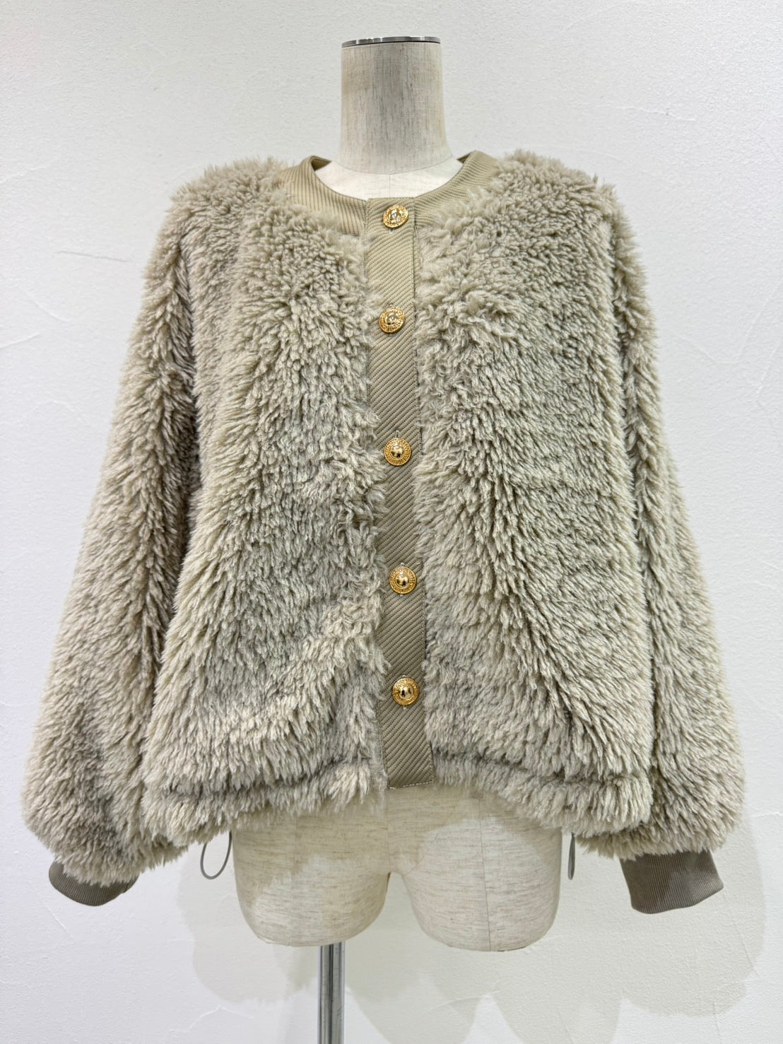 【予約⚡︎販売】シャギーボアドロストブルゾン／604518／CYAN tokyo／2026 AW#1