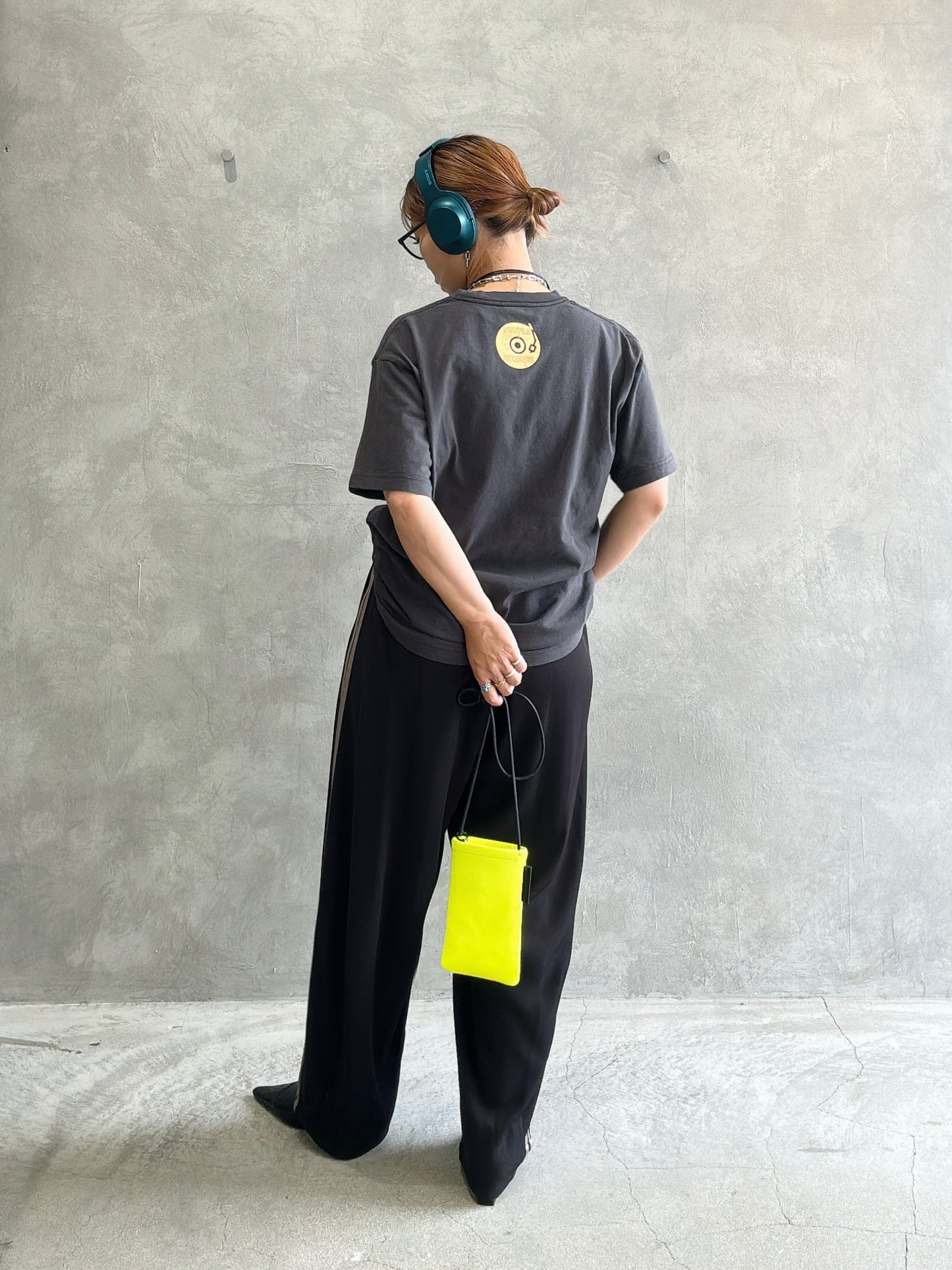 【受付終了】PURPLE RECORSピグメントTシャツ／No.9-the Nines-