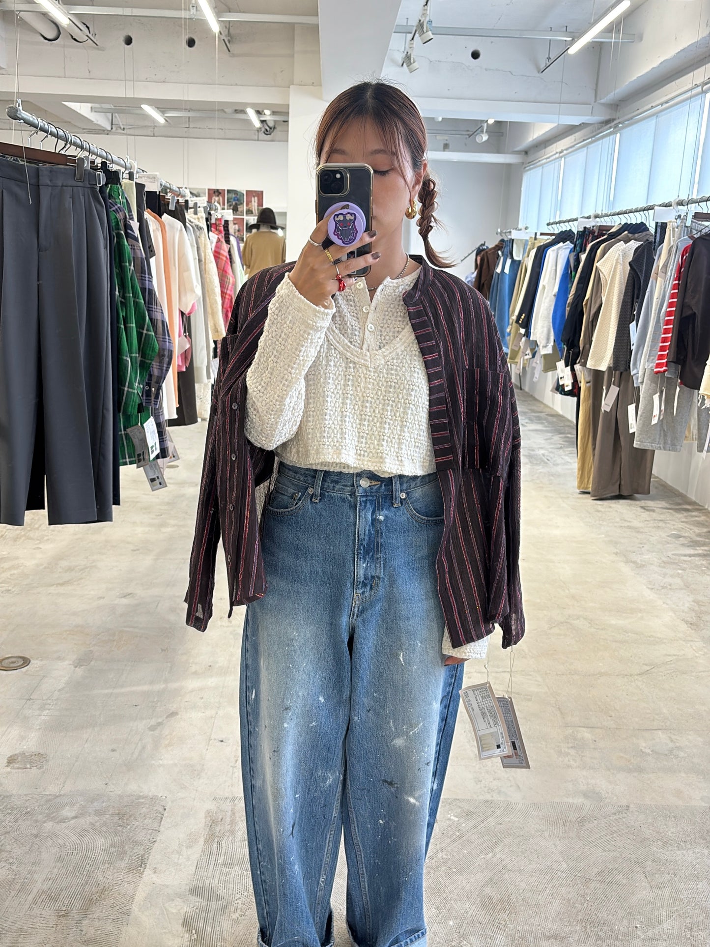 受付終了【予約販売】デニムパンツ／8613502／LE MÉLANGE