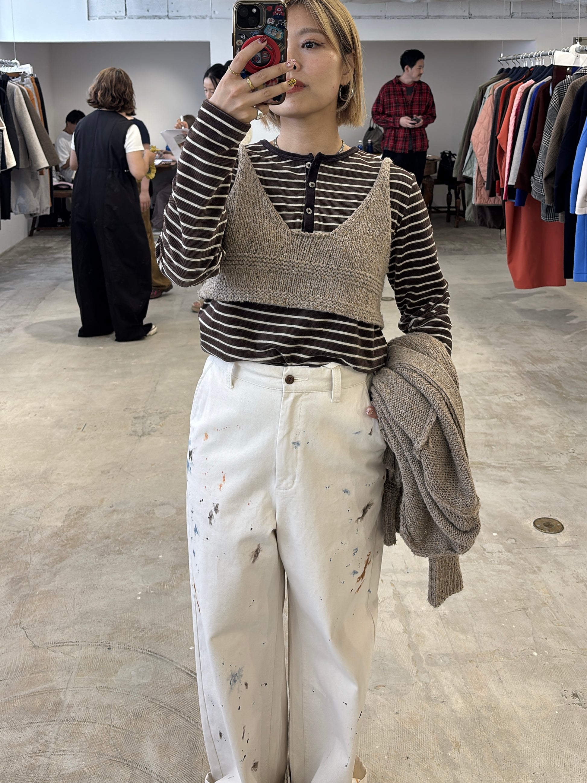 【予約⚡︎販売】ローゲージニットビスチェ／8652701／LE MÉLANGE／2026 AW #2